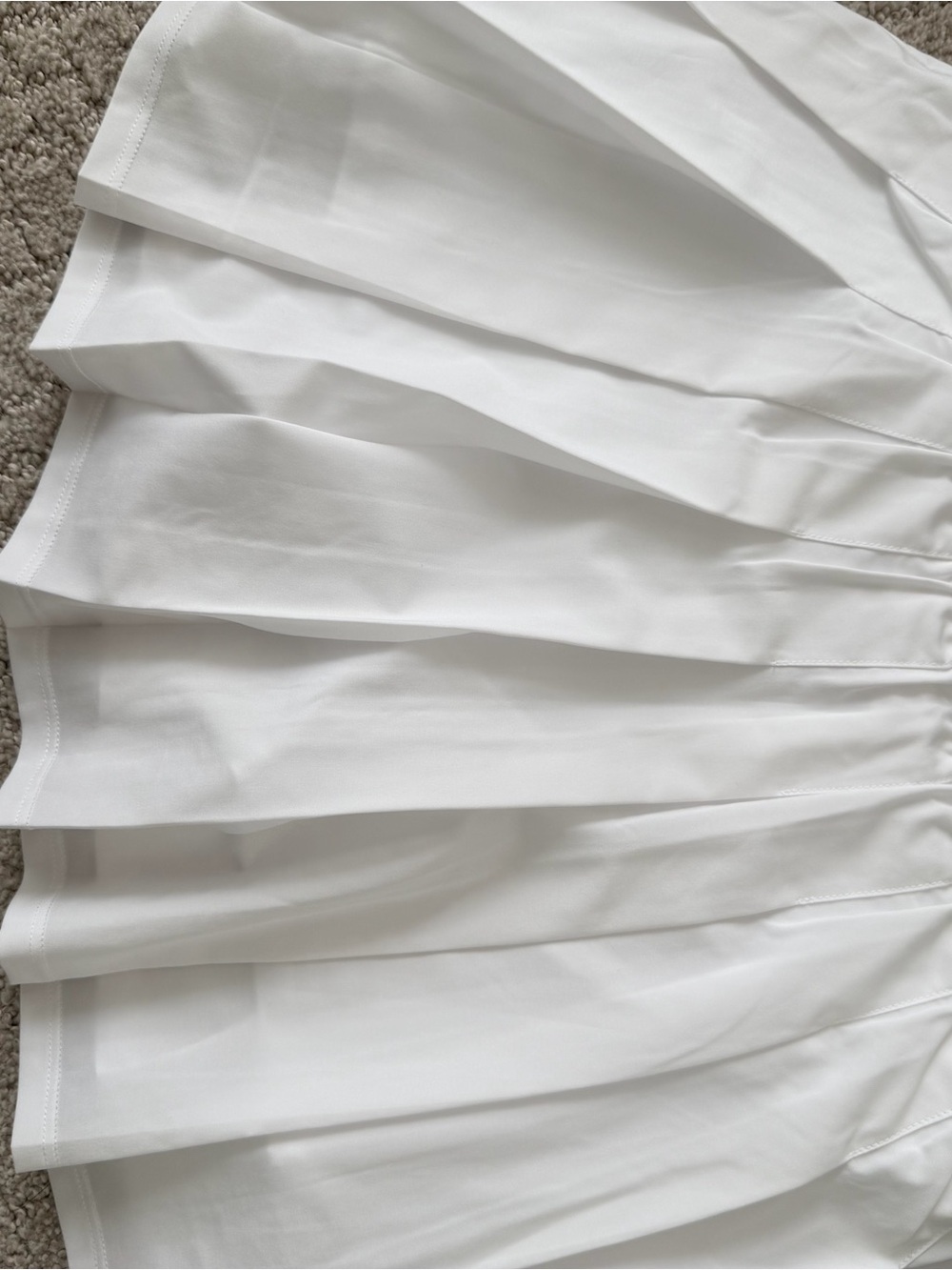 ALO Yoga Women's White Athletic Tennis Skort - Picture 2 of 4